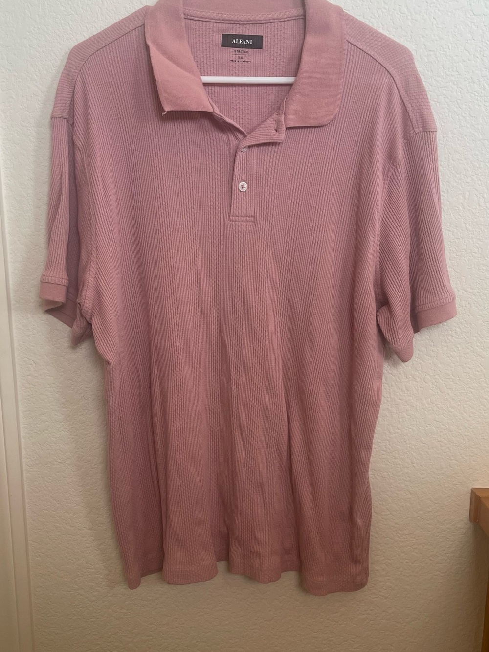 Alfani Men's Dusty Rose Polo